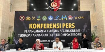 5 Tersangka Jaringan Perekrut Anak untuk Kelompok Teroris Ditangkap, Densus: Rekrut Lewat Ruang Digital