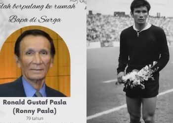 Legenda Kiper Indonesia Ronny Pasla Meninggal Dunia