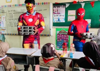 Edukasi Gizi Lebih Seru, MBG Depok Jaya Hadirkan Superhero di Sekolah