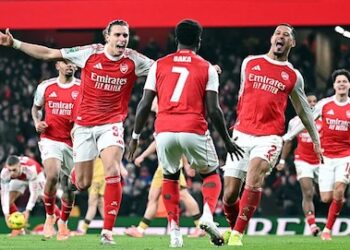 Tekuk Brighton 2-1, The Gunners Kembali Pimpin Klasemen