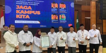 Anugerahi UINSA Kampus Kebangsaan, BNPT: Mahasiswa Harus Jadi Kreator Konten Moderat