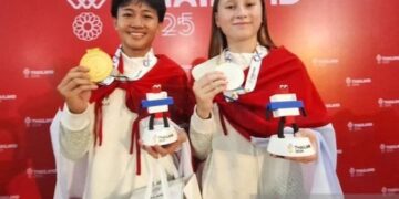 Basral Graito Raih Emas Dramatis Skateboard Street SEA Games 2025