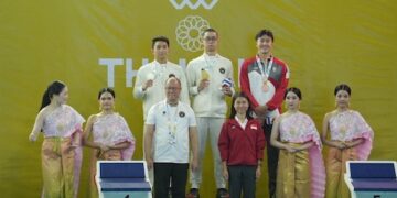 Indonesia Rajai Final 100 Meter Gaya Punggung, Jason Emas, Farrel Perak