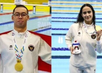 Jason dan Masniari Sapu Bersih Emas 50m Gaya Punggung SEA Games 2025