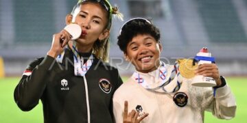 2 Emas Tambahan Diraih dari Atletik, 100 Meter Gawang Putri dan Lompat Galah Putri