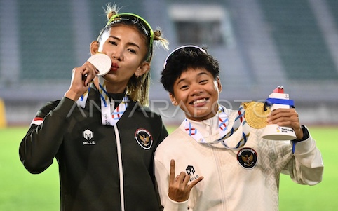 2 Emas Tambahan Diraih dari Atletik, 100 Meter Gawang Putri dan Lompat Galah Putri