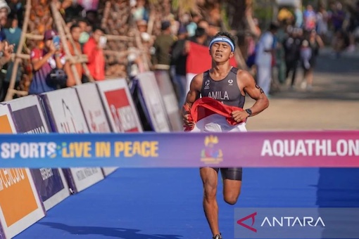 Triathlon Berpesta, 3 Medali emas Disumbangkan untuk Indonesia