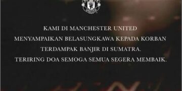Ucapkan Belasungkawa atas Bencana Sumatera, MU: Teiring Doa Semoga Semua Segera Membaik