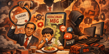Dari Ijazah ke Piring Makan: Membaca Kesamaan Pola Pelemahan Negara Di Ruang Digital