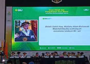 Orasi Guru Besar UMJ Prof Sri Yunanto Bahas Tantangan Berat Indonesia Menuju Negara Maju 2045