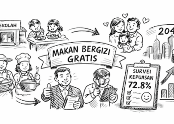 MBG dan Kepuasan Publik 72,8 Persen: Antara Legitimasi Publik dan Ujian Keberlanjutan