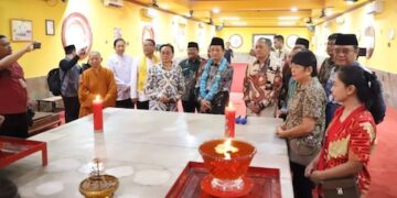 Rawat Toleransi dari Rumah Ibadah, Ini Pesan Menag dari Vihara di Karawang