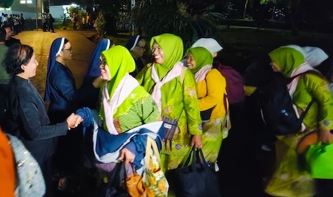Mujahadah Kubro 1 Abad NU, Gereja GKJW Malang Jadi Ruang Singgah Penuh Toleransi