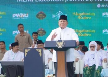 Mujahadah Kubro 1 Abad NU, Presiden Prabowo: NU Konsisten Jaga Persatuan