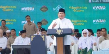 Mujahadah Kubro 1 Abad NU, Presiden Prabowo: NU Konsisten Jaga Persatuan