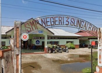 Ledakan Diduga Molotov Gegerkan SMPN 3 Sungai Raya, Seorang Siswa Diamankan