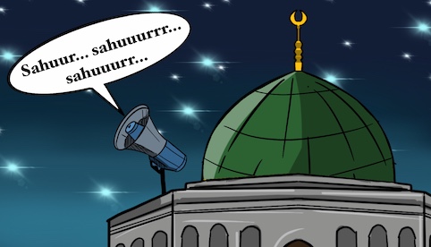 Dakwah Santun di Bulan Suci Ramadan, Bijaklah Gunakan Toa Sahur