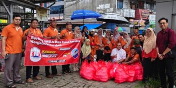 Ikawangi Korwil Bogor Tebar Ratusan Takjil di Kota Bogor, Lanjut Bukber Guyub Rukun Selawase