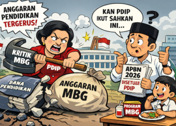 Tuding Anggaran MBG Gerus Pendidikan: Antara Oposisi dan Ujian Konsistensi PDIP