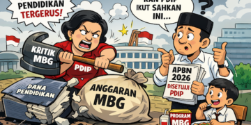 Tuding Anggaran MBG Gerus Pendidikan: Antara Oposisi dan Ujian Konsistensi PDIP