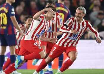 Cubarsí Kartu Merah, Barcelona Ditekuk Atletico di Camp Nou