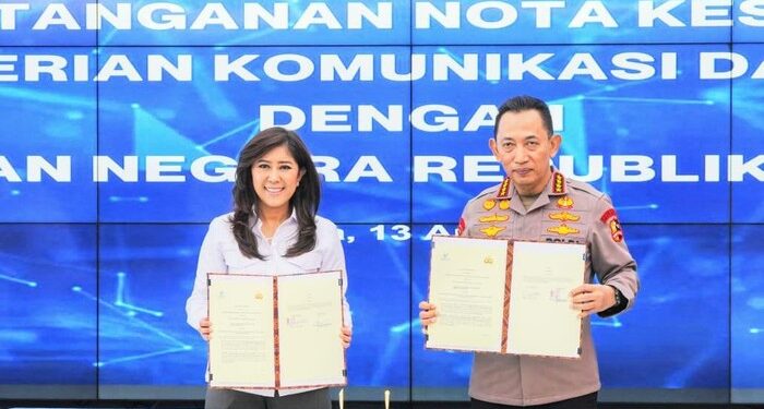 Polri-Kemenkomdigi Sepakat Tingkatkan Keamanan Ruang Digital Nasional