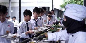 MBG Prasmanan Hadir di Cianjur, Siswa Lebih Antusias Nikmati Menu Bergizi