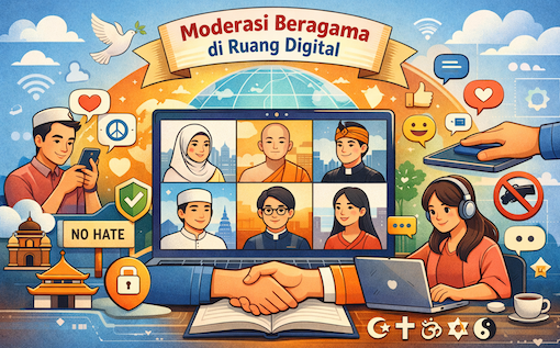 Dari Dunia Nyata ke Maya, Moderasi Beragama Hadapi Tantangan Baru