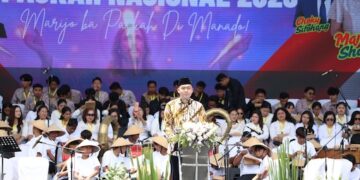 Paskah Nasional Manado Tegaskan Komitmen Kerukunan dan Persatuan Bangsa