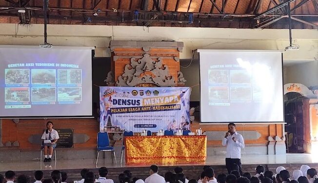 Densus 88 Roadshow ke 70 Sekolah di Bali, Perkuat Ideologi Pelajar dari Paparan Radikalisme dan Ekstremisme