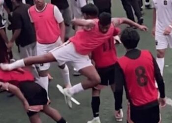Laga EPA U-20 Ricuh, Eks Bintang Timnas U-17 Lancarkan Tendangan Kungfu