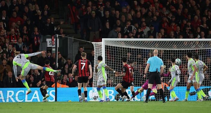 Man City Ditahan Bournemouth 1-1, Arsenal Jawara Liga Inggris