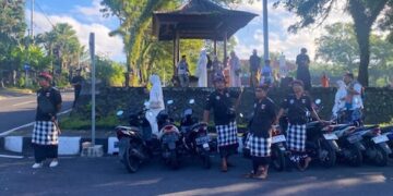 Pecalang Bantu Amankan Salat Iduladha di Karangasem, Potret Toleransi Antarumat Beragama di Bali