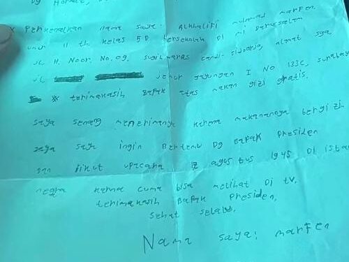 Surat Bocah 11 Tahun untuk Prabowo: Terima Kasih atas Program MBG