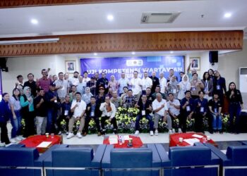 32 Peserta UKW PWI Jaya Angkatan ke-65 Seluruhnya Kompeten
