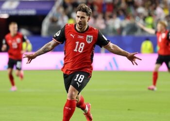 Tampil Tenang, Austria Bungkam Perlawanan Yordania 3-1 di Laga Perdana Grup J