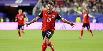 Tampil Tenang, Austria Bungkam Perlawanan Yordania 3-1 di Laga Perdana Grup J