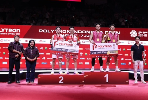 Indonesia Open 2026 Berakhir Pahit, Jojo dan Raymond/Joaquin Gagal Persembahkan Gelar