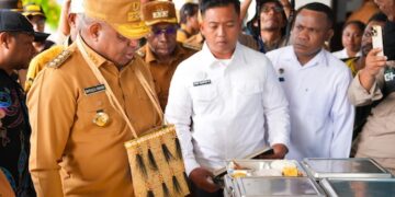 MBG Jadi Motor Ekonomi Papua, Gubernur Tegaskan Bahan Pangan Harus Diserap dari Petani Lokal