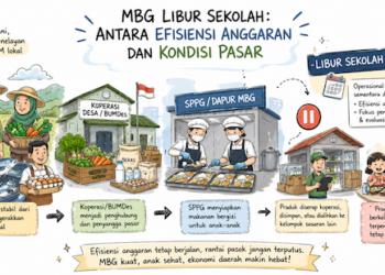 MBG Libur Sekolah: Antara Efisiensi Anggaran dan Kondisi Pasar