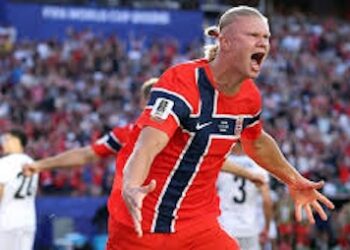 Debut Gemilang Haaland, Norwegia Libas Irak 4-1 di Piala Dunia 2026