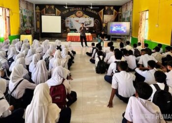 Siswa SMP di Gorontali Diberi Penguatan Pemahaman Ancaman Radikalisme Digital