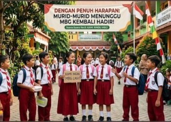 Suara-suara Kecil Murid Sekolah Menunggu Hadirnya Kembali MBG