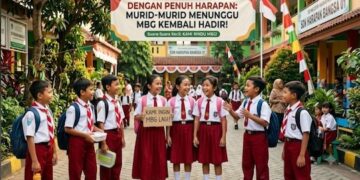 Suara-suara Kecil Murid Sekolah Menunggu Hadirnya Kembali MBG