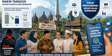 Potensi Radikalisme di Jawa Tengah Turun, Tantangan Kini Bergeser ke Ruang Digital