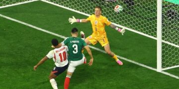 Inggris Lolos Dramatis ke Perempatfinal, Bellingham Cetak Brace dan Tumbangkan Meksiko 3-2