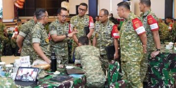 TNI/Polri Gelar Latihan Penyusunan Rentikon untuk Antisipasi Terorisme dan Berbagai Konflik Sosial