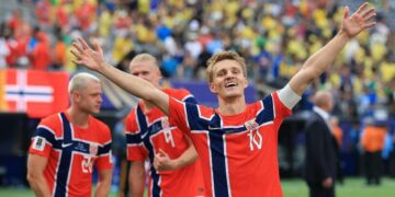 Norwegia Incar Semifinal Bersejarah, Odegaard: Inggris Ujian Terbesar Kami