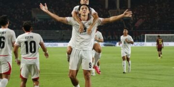 Mitchell Baker Hattrick, Timnas Indonesia Gilas Kamboja 5-1 di Laga Perdana Piala AFF