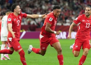 Tampil Dominan, Swiss Gulung Aljazair 2-0, Lolos ke Babak 16 Besar
